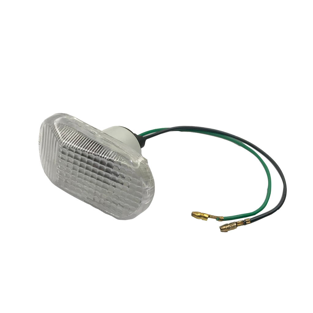 Pack of 2 Suzuki Mehran Fender Indicator Lights White – Side Turn Signal Lamp Pair