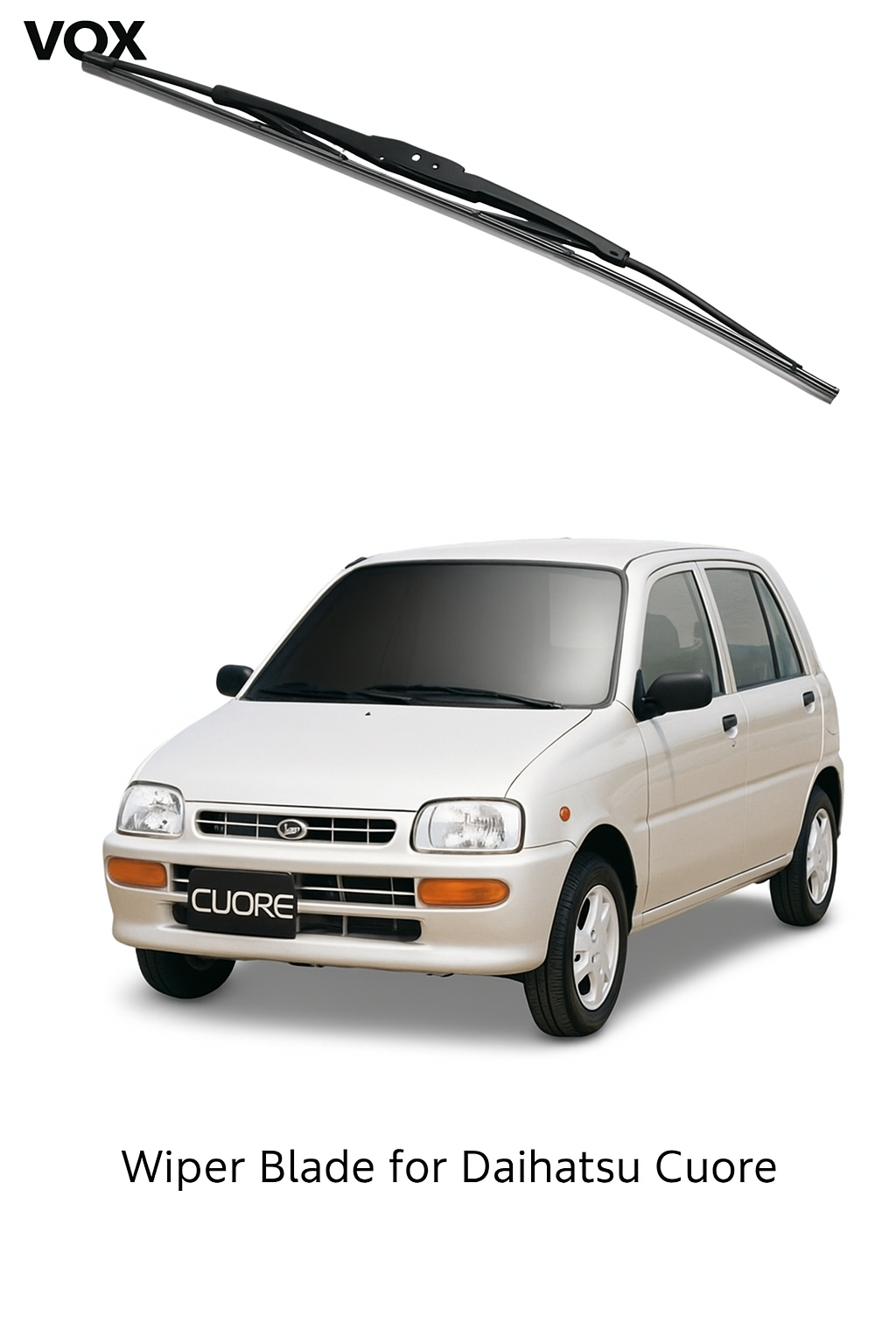 Daihatsu Coure Wiper Blade 2000-2012 - Daihatsu Cuore Windshield Wiper Blades