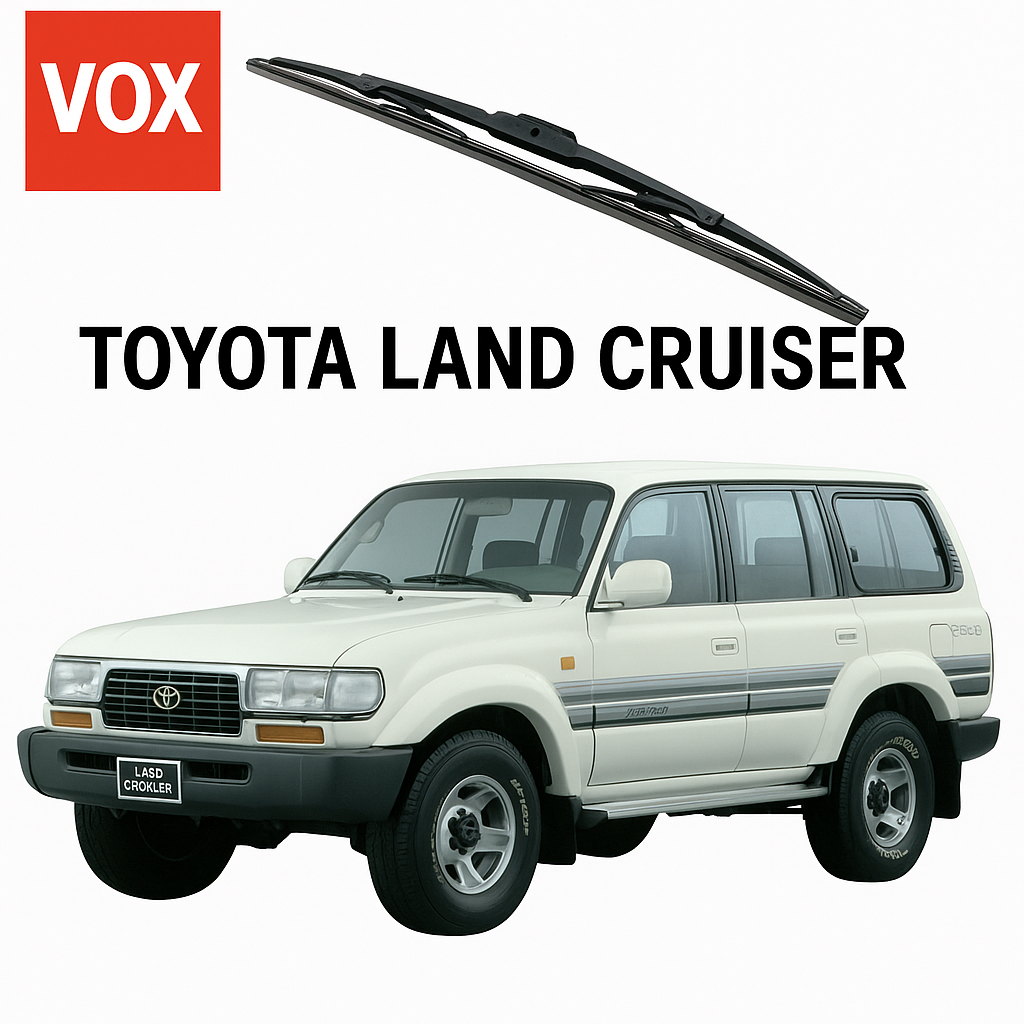 Toyota Land Cruiser Wiper Blade (1990-1997 ) - Toyota Land Cruiser Windshield Wiper Blades (5 Gen J200)