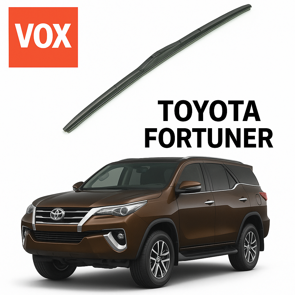 Toyota Fortuner Wiper Blade (2017-2023)- Toyota Fortuner Windshield Wiper Blades
