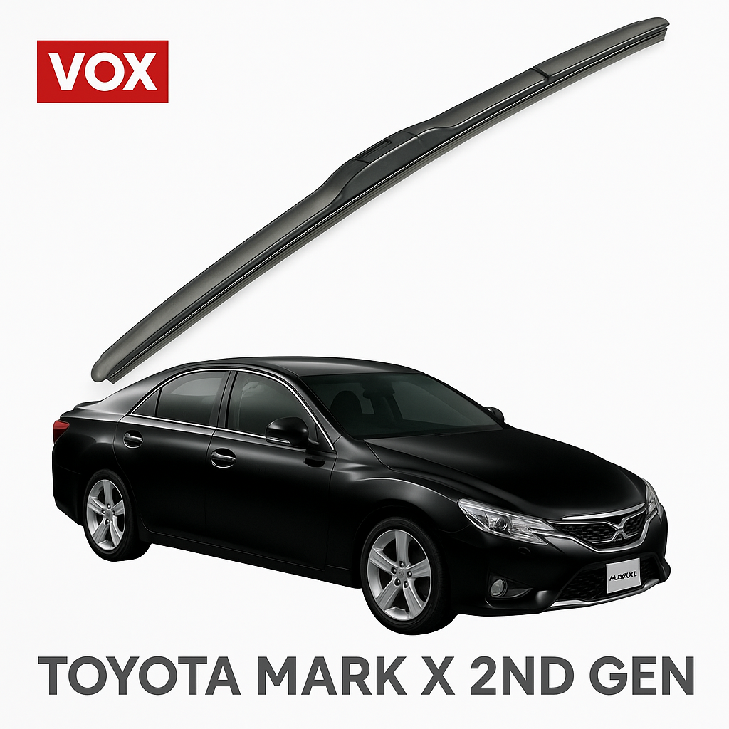 Toyota MarkX Wiper Blade (2009-2021) - Toyota Mark X Windshield Wiper Blades ( 2 Gen)